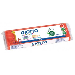 PLASTICINA GIOTTO PATPLUME VERMELHA 350 G